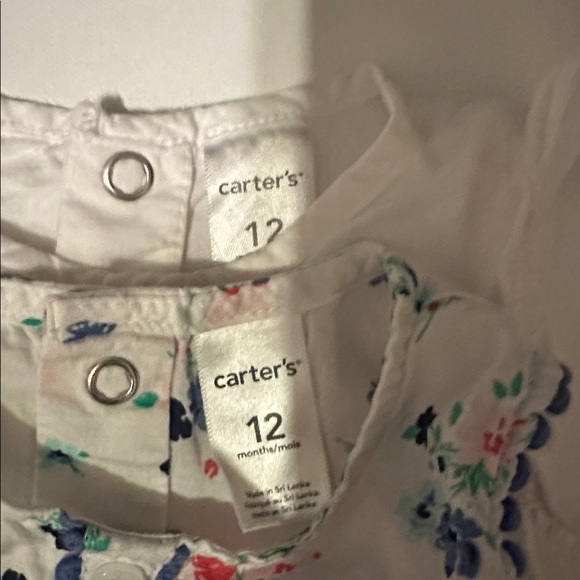 2 Carter's Rompers - Picture 2 of 3